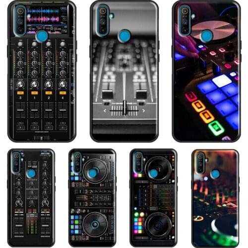 Music DJ Controller Mixer For OPPO Realme C3 C11 C15 C21 GT Neo 6 7 8 Pro Cover For OnePlus 8T 9R Nord 8 9 Pro Case
