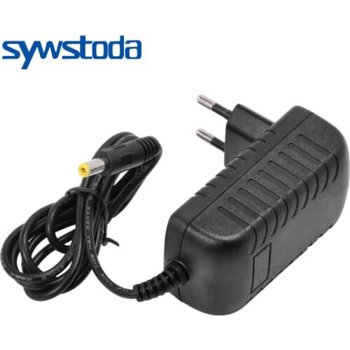 New AC100V-240V / DC12V 2A Output Power Adaptor 50/60HZ, Wall Charger DC 5.5mm x 2.1mm EU/AU/UK/US Plug for CCTV Camera free