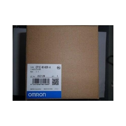 New Original CP1E PLC N-type 14 I/O Points N14DR N14DT N14DT1 CPU for Omron Sysmac 8DI 6DO