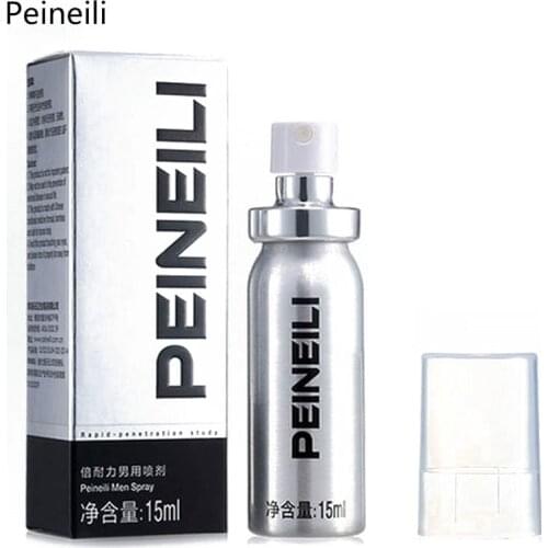 Peineili Sex Delay Spray for Men Male External Use Anti Premature Ejaculation Prolong 60 Minutes penis enlargment pills