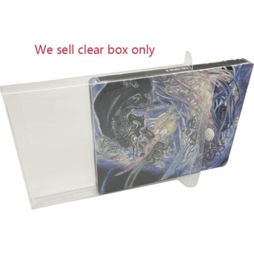 Clear transparent PET box cover For PS4 G2 Iron box universal storage protection collection box Protective Box