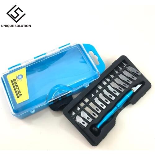 Trimming pen knife Scraper 15 Piece Set 3D printer Trimming tool PLA ABS PETG material Model pruning Trimming device