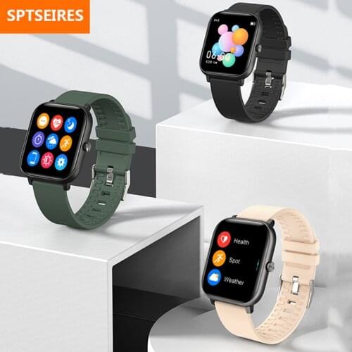 2021New Men Smart Watch Women Full Touch Fitness Tracker Blood Pressure Smart Clock Sports Women Smartwatch For Xiaomi Huawei