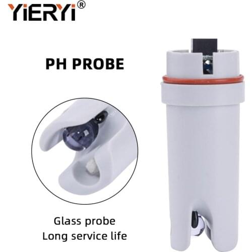 Yieryi pH Tester Probe Design Soil Aquarium Safe Pool Water Wine Urine Tester Analyzer Digital LCD pH Meters