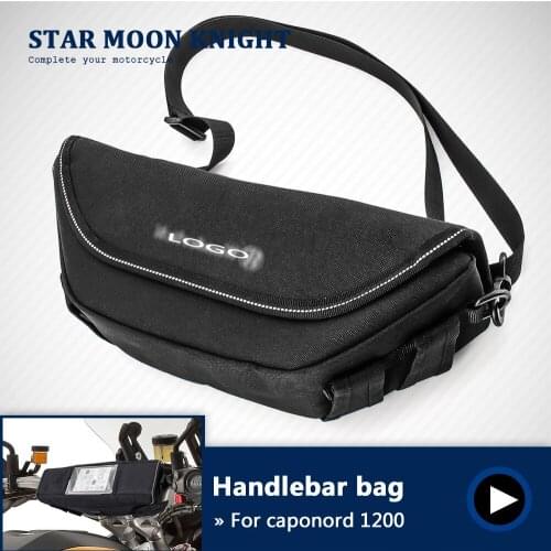 Motorcycle Handlebar navigation GPS Waterproof Bag Travel Bag For Aprilia Caponord 1200 Rally ABS Caponord1200 storage bag