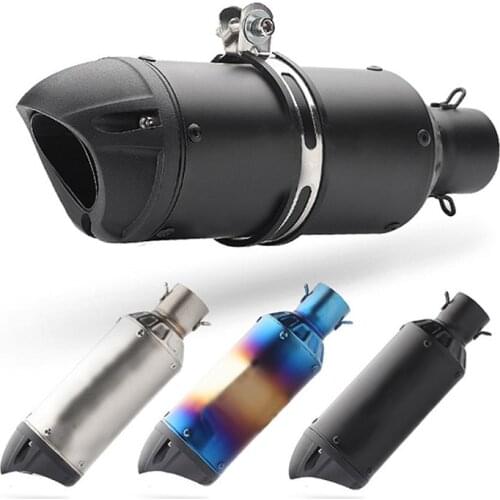 51mm Universal Motorcycle Exhaust Muffler Pipe SC Laser For KAWASAKI Ninjia 250 ATV PCX155 NVX155 gsx 250r dl 250 650 gsr400
