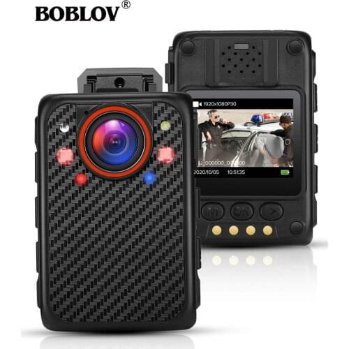 BOBLOV X1 Mini Body Police Camera 1080P Portable BodyCamera Support 128GB Night Vision BodyCam Worn Security Camara