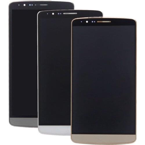 5.5" Screen for LG G3 LCD Touch Screen Digitizer Assembly for LG G3 Display D850 D851 D855 Replacement for free shipping