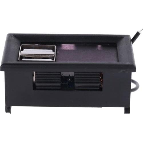 12V Battery Capacity Indicator Voltage Gauge Power Meter with QC 2.0 3.0 Quick Charge USB Output F1FC