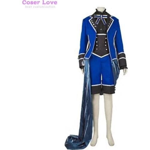 Black Butler Ciel Phantomhive Cosplay Costume Christmas New years Costume No wig