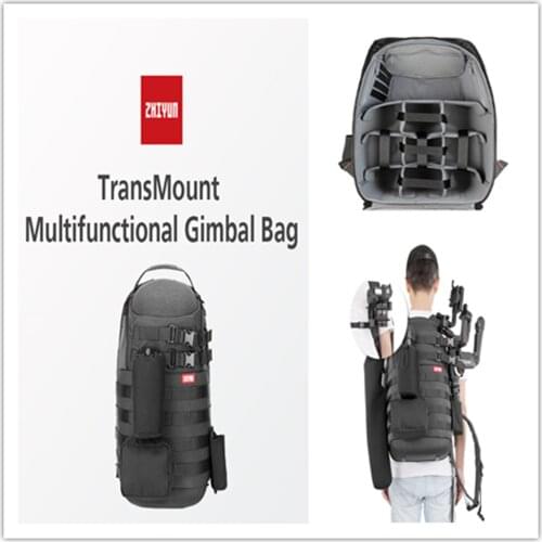 Zhiyun TransMount Multifunctional Gimbal Bag Waterproof Backpack Case for Zhiyun Weebill Lab Crane 3 Crane 2 & DSLR Camera Lens