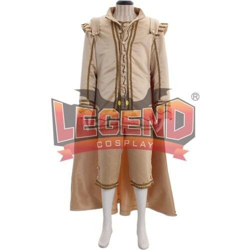 Queen Elizabeth Tudor Period Medieval Men cosplay outfit Vintage Mens Costumes custom made