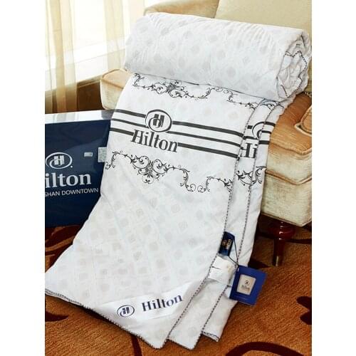 Popular Hilton summer cool quilt washable comfortable air conditioning by five star hotel quilt core