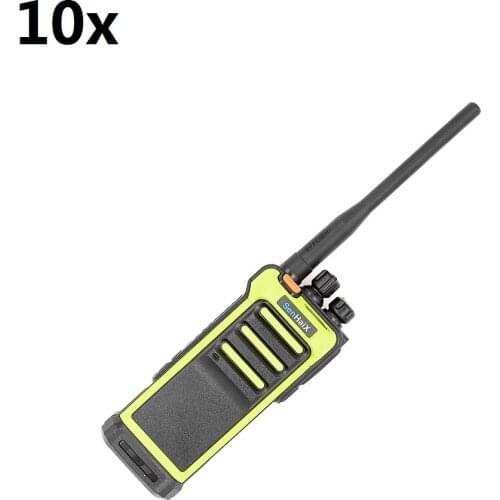 10x SenHaix GT-10 Walkie Talkie LED Screen Two Way FM Radio VHF 136~174Mhz Waterproof ham Transceiver outdoor interphone