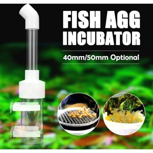 Senzeal Aquarium Fish Tank Accessories Fish Shrimp Cichlids Egg Incubator Tumbler Fish Turtle Hatchery Mouth-Brooding 40mm