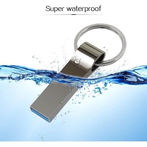 Waterproof Pen Drieve 128GB USB Flash Drive 3.0 Flash memory stick pendrive 4gb 8gb 16gb 32gb metal usb stick 64 gb flash drive
