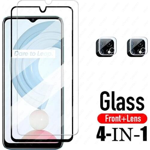 Protective Realmy Realmi C21 Glass Camera Lens Cover for Oppo Realme Real Me C21 C 21 21c Realmec21 6.5'' Screen Protectors Film