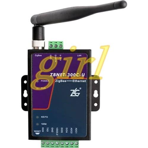 ZigBee to Ethernet RJ45 Internet of things gateway ZBNET-300C-U