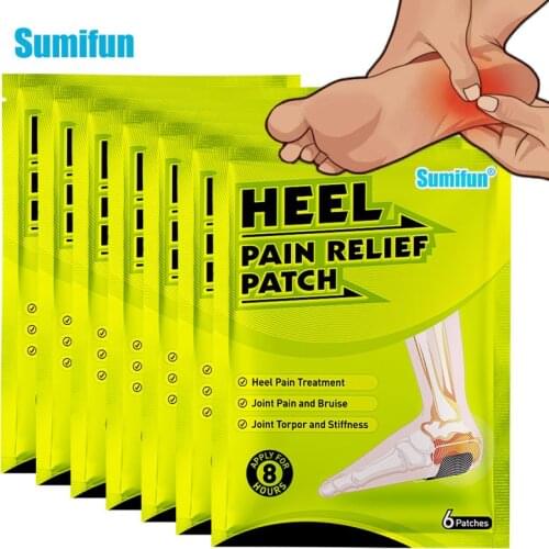18Pcs Achilles Tendonitis Patch Foot Rheumatoid Arthritis Plaster Pain Relief Patch Treatment Heel Bone Foot Care Herbal Patches