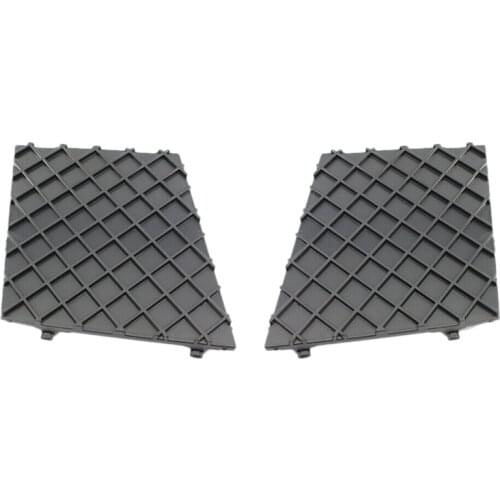 Black Front Bumper Lower Mesh Grill Trim Cover Pair Left Right for BMW E60 E61 M