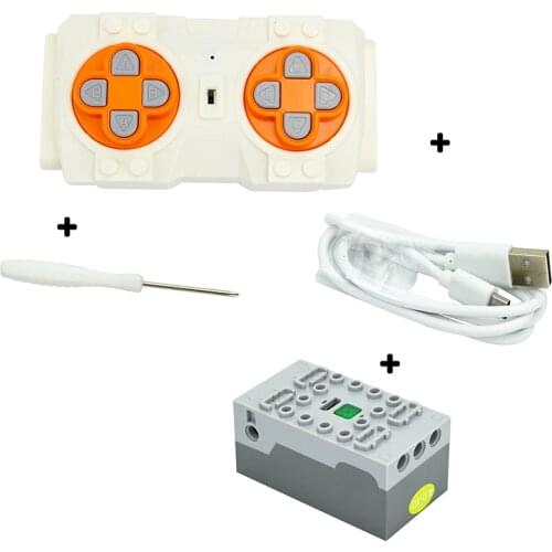 Bricks NEW Technical parts Electric Rechargeable Speed Remote Control PF Modification Bluetooth Battery Box Building blocks