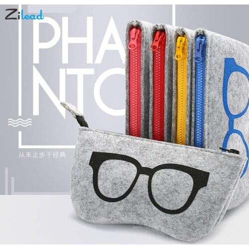 Zilead Glasses Bag Classic Fashion Glasses Protective Bag Reading Glasses Bag Myopia Glasses Storage Bag Cute Cloth Backage