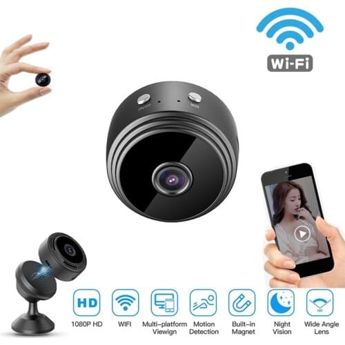 A9 Wifi Mini Camera With Battery 1080P Night Vision Motion Detection Wireless IP Camera Home Security Webcam Mini Camcorders