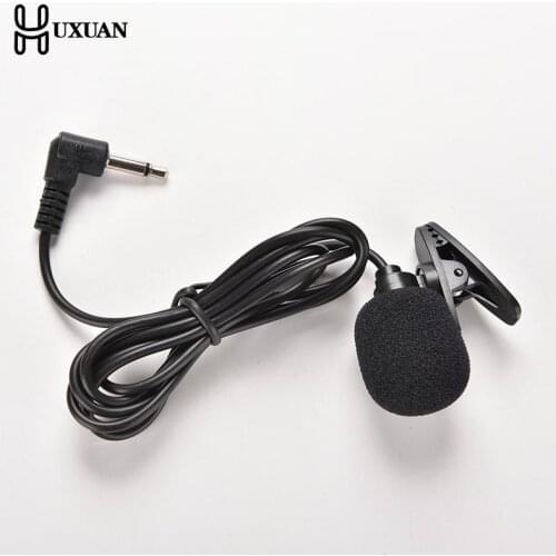 Mini 3.5mm Active Clip Microphone With Mini USB External Mic Audio Adaptor Cable For Go Pro Hero 3 3+ 4 Sports Camera PC Laptop