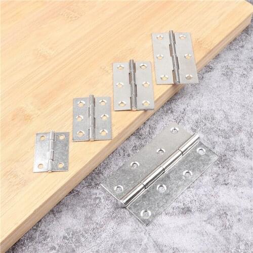 Stainless steel small hinge 1 / 1.5 / 2 / 2.5 / 3/4 inch small hinge luggage cabinet door hinge loose leaf
