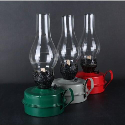 2019 Latest Russian Style Retro Classic Kerosene Lamp Camping & Hiking Lamp Holder Candle Lantern Tent Lamp Film Shooting Props