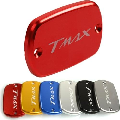 NEW CNC Aluminum Motorcycle Brake Fluid Fuel Reservoir Tank Cap Cover For YAMAHA T-Max 530 XP 530 2012-2016