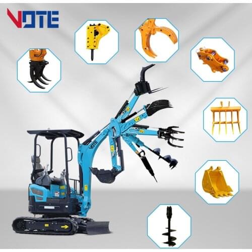 2 Ton Mini Excavator Manufacturer Sells Diesel Small Digger A Variety Of Accessories Are Available
