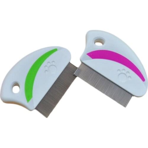 Fashion Lice Flea Removal Comb Pet Cleaning Supplies Dog Grooming Cat Fine-toothed Combs Pet Dog Brush