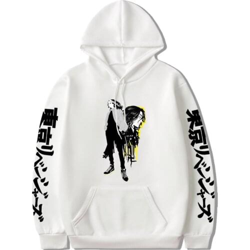 Sweater Tokyo Revengers Character Cosplay Anime Women Men Hoodies Comics Long Sleeve Casual Loose Oversized Sweatshirts 2021