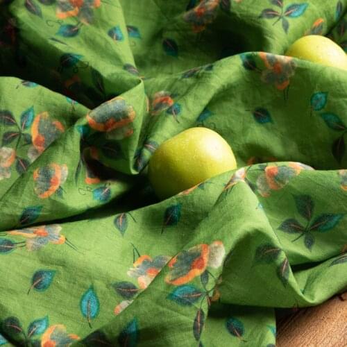 High quality pure ramie material Advanced Customized Brand patchwork fabric high-grade gown, dress and cheongsam fabric