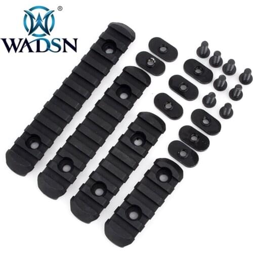 WADSN Softail MP MOE Polymer Picatinny Rail Sections Kit 5/7/9/11 Slots AR 15 Rifle Handguard 20mm Rails Set Hunting Accessories