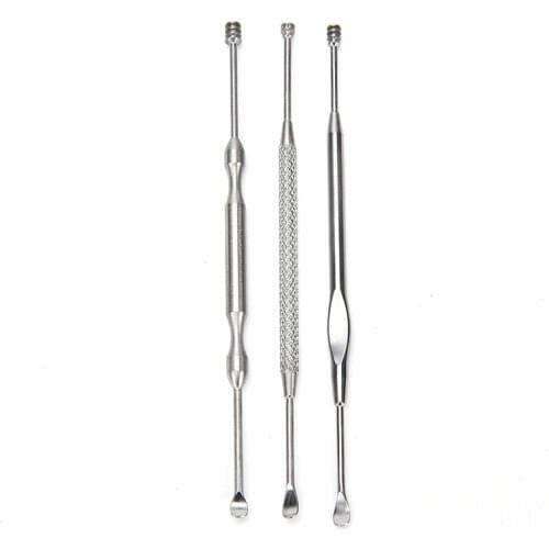 1pcs Stainless Steel Earpick Wax Remover Curette Cleaner Health Care Tool Ear Pick