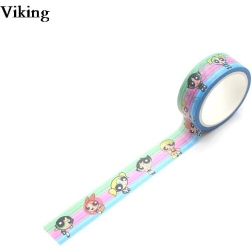 20pcs/set 15mmX5m Cartoon Girls Decorative Washi Tape Anime Cute Adhesive Tape Diy Stationery Sticker Masking Tape G0120