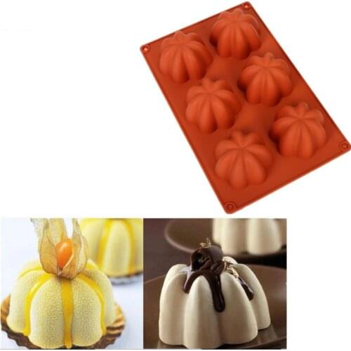 3D Flower Art Cake Mold Silicone Moule Silikonowe Formy Baking Pastry Mould Tools Non-stick Muffin Brownie