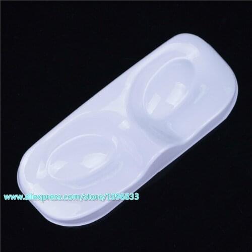 50pcs/Lot False Eyelashes Case 3D Eyelashes Packing Box High Quality Eyelash Support Package Inner Holder Face Texture Model