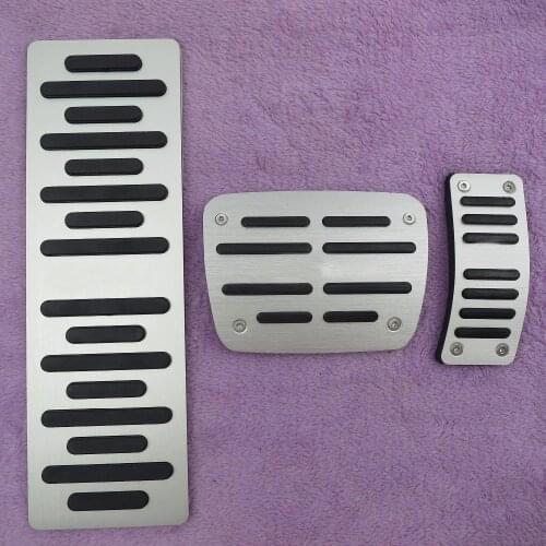 DEE Car Accessory For Audi A4 A5 A6 A7 A8 Q5 B6 B7 B8 C5 C6 AT Accelerator Brake Foot Rest Pedal Pad Plate Styling Stickers