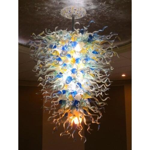 Free Shipping UL/CE LED Bulb Luxury Murano Glass Art Italian Lighting Lobby