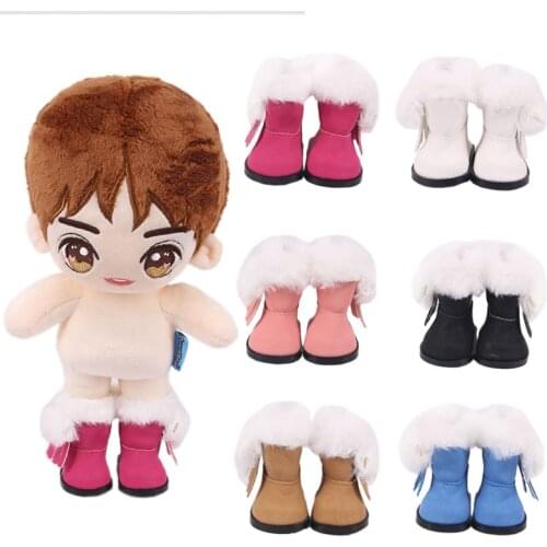 5Cm Doll Boots Shoes For 14.5 Inch Nancy American Doll&BJD EXO Doll&32-34Cm Paola Reina Doll Our Generation Girl`s Toy DIY Gift