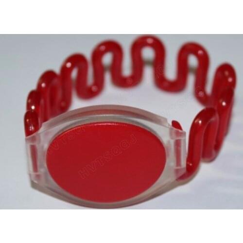 50pcs 13.56Mhz RFID Wristband 1K Proximity Waterproof for Swimming pool / Sauna damp places for Access Control Free Shipping