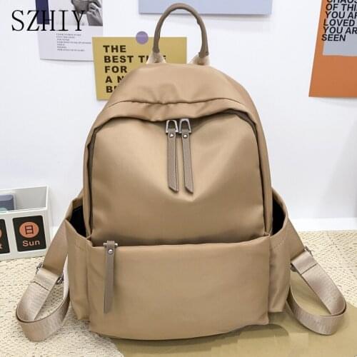 Designer Bag for Women Anti Theft Backpack Mochila Oxford Mujer Casual Travel Plecak Szkolny Impermeavel Classic Simple Shoulder