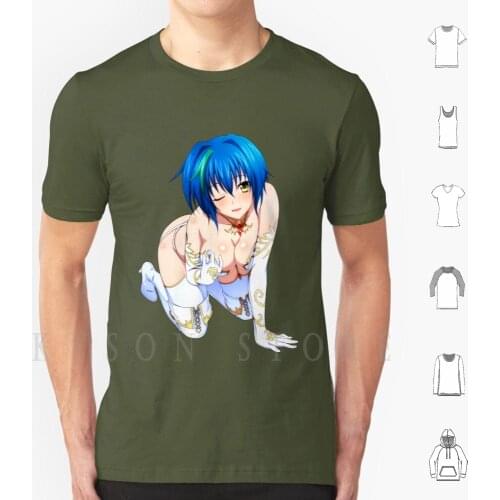 Xenovia Quarta Sexy Ecchi ( High School Dxd ) T Shirt Cotton Men Diy Print High School Dxd High School Dxd Anime High
