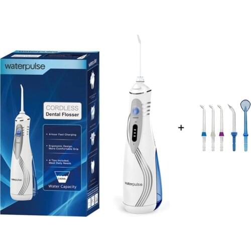 Li-Ion battry Water Dental Flosser Irrigator, V400 Plus Oral Hygiene tool +4 Nozzles , Mouth Teeth Cleaning Dental Irrigator