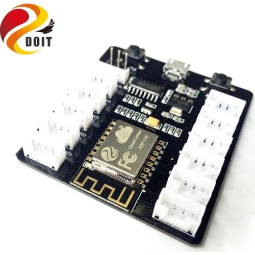 Grove sensor kit from esp8266 sensor shield extension development board wifi upload IOT diy data transmission