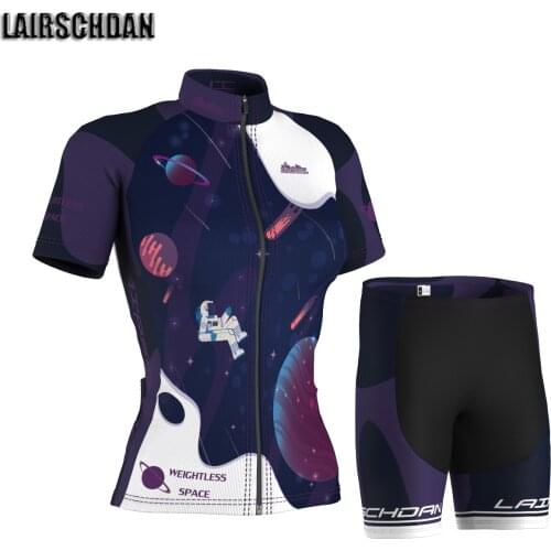 LairschDan Women Summer Cycling Jersey Breathable MTB Bicycle Cycling Clothing Mountain Bike Wear Clothes Maillot Ropa Ciclismo