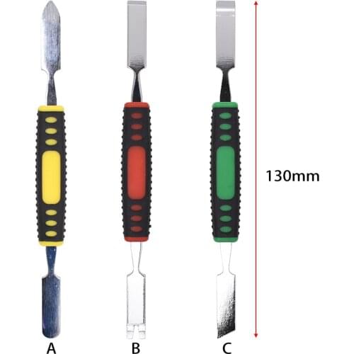 Hot 3 In 1 Metal Spudger Set Tools Repair Opening Pry Tool Kit For Samsung Cell Phone For iPhone iPad 600set/lot